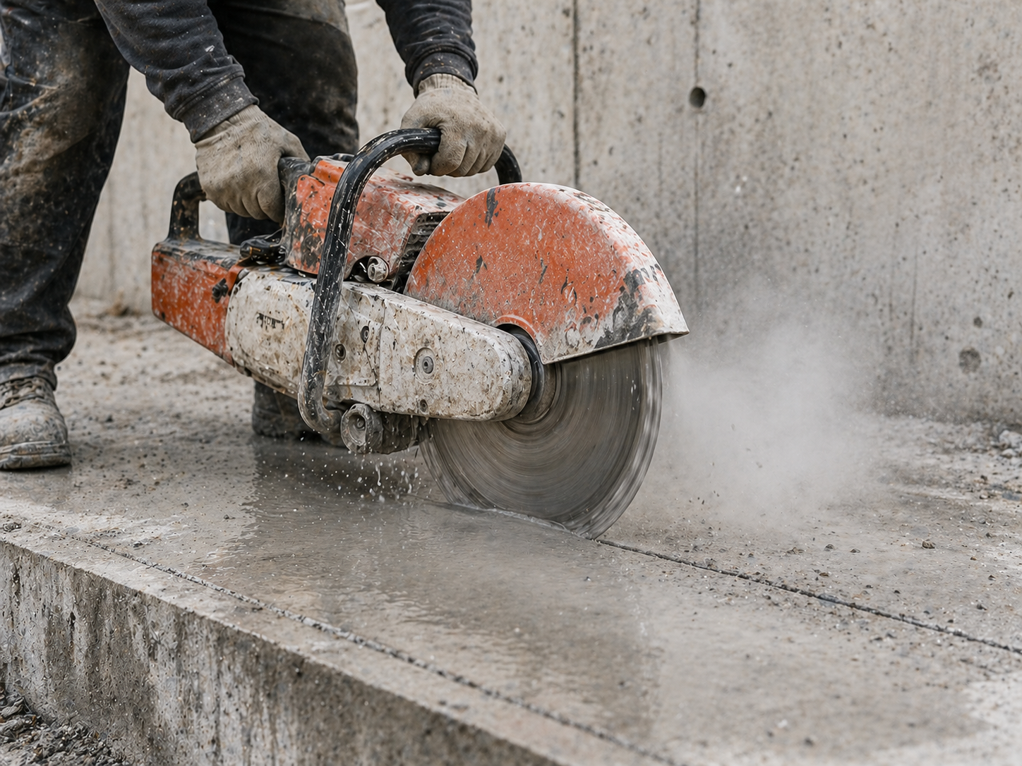 قص وتقطيع خرسانة